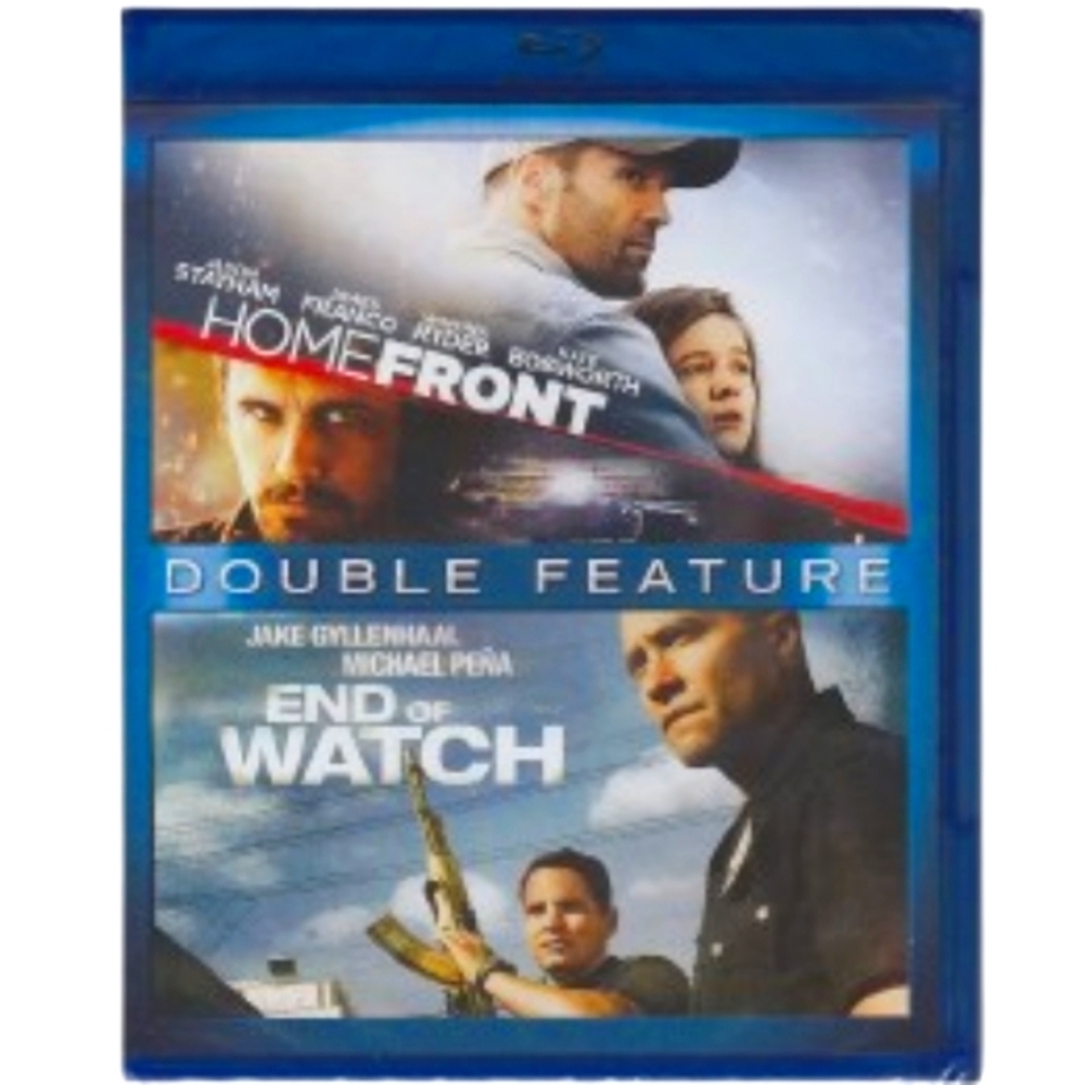 End of Watch & Home front Blu-Ray DVD Double Feature